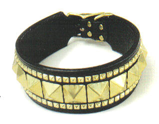 Dog Pyramid Collar by Auburn Leathercrafters