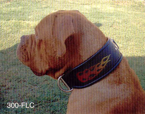 Flame Dog Collars
