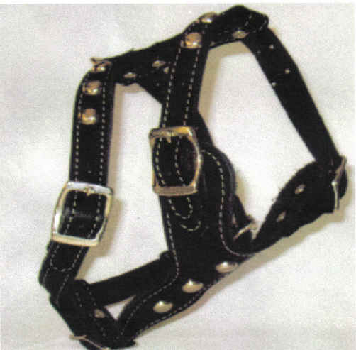 Y - Shaped Leather Dog Harness